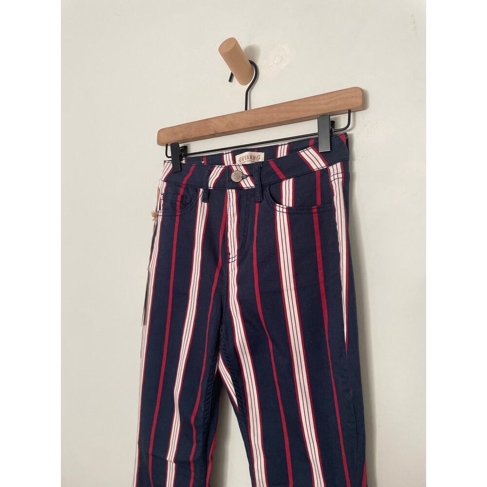 NWT Shyanne Stripe High Rise Flare Jeans Size 25 Western Rodeo - Picture 6 of 11